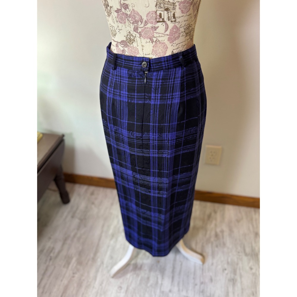 Pendleton Classic 100% Virgin Wool Plaid Midi Ski… - image 2